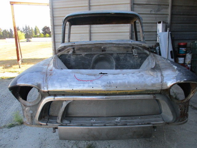 1957 Chevrolet 3100 short bed step side, big window, custom Project 1957 Chevrolet Other Pickups deluxe