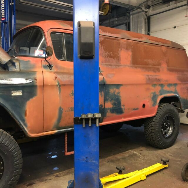 1957 Chevrolet 3800 Panel NAPCO 4X4 Conversion - photo 11