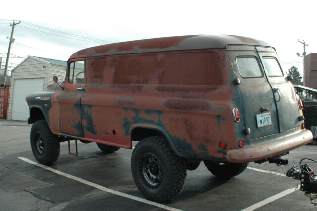 1957 Chevrolet 3800 Panel NAPCO 4X4 Conversion - photo 2