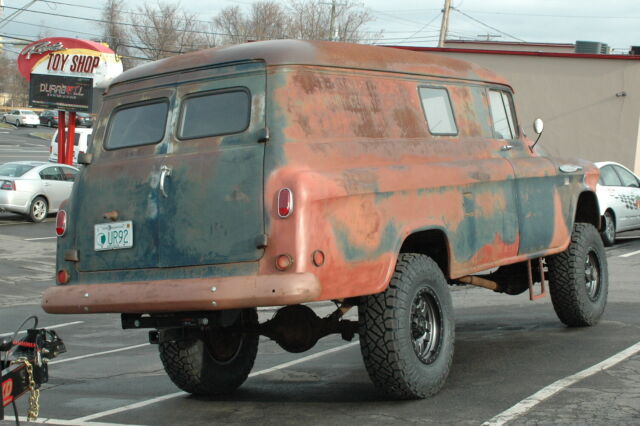 1957 Chevrolet 3800 Panel NAPCO 4X4 Conversion - photo 4