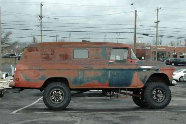 1957 Chevrolet 3800 Panel NAPCO 4X4 Conversion - photo 5