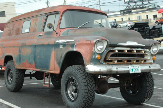 1957 Chevrolet 3800 Panel NAPCO 4X4 Conversion - photo 7