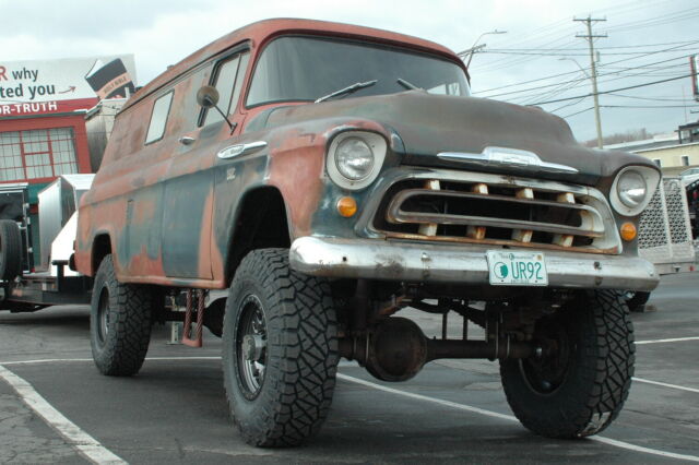 1957 Chevrolet 3800 Panel NAPCO 4X4 Conversion - photo 8