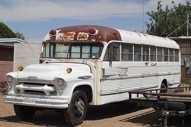 1957 Chevrolet 6800 School Bus - Make a Real Partridge Family Bus 1957 Chevrolet Bus