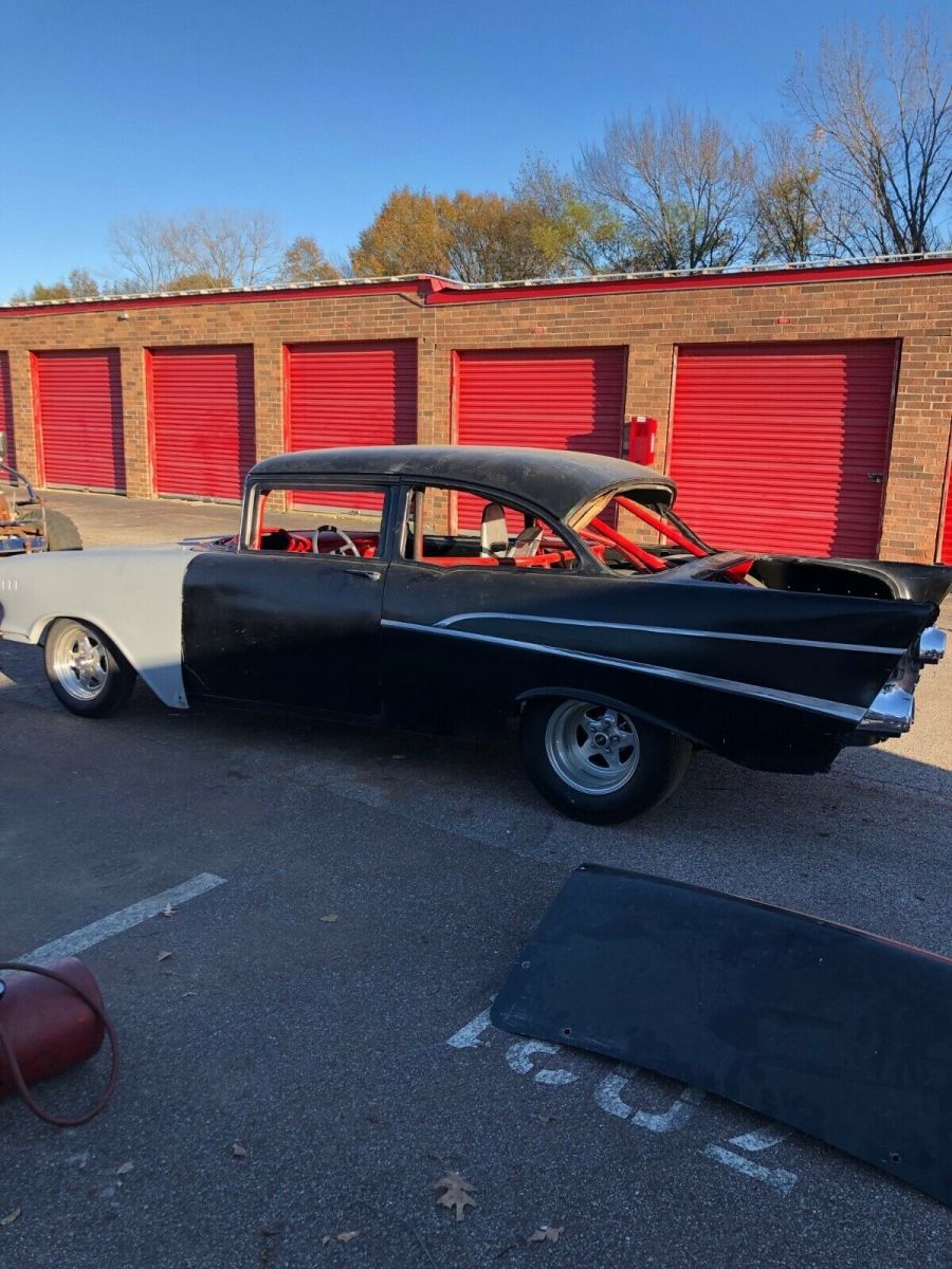 1957 chevrolet bel air 150 / 210 pro street outlaw drag/street racer full cage 1957 Chevrolet Bel Air/150/210