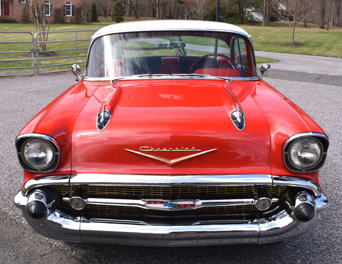 1957 Chevrolet Bel Air/150/210 Hardtop 283 ci 220 hp Numbers Match Restored - photo 12