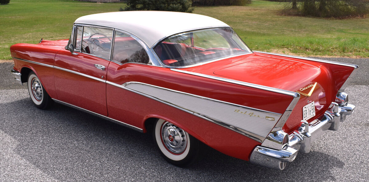 1957 Chevrolet Bel Air/150/210 Hardtop 283 ci 220 hp Numbers Match Restored - photo 6