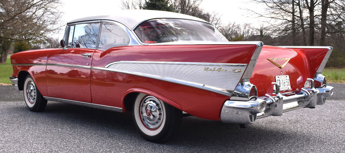 1957 Chevrolet Bel Air/150/210 Hardtop 283 ci 220 hp Numbers Match Restored - photo 7