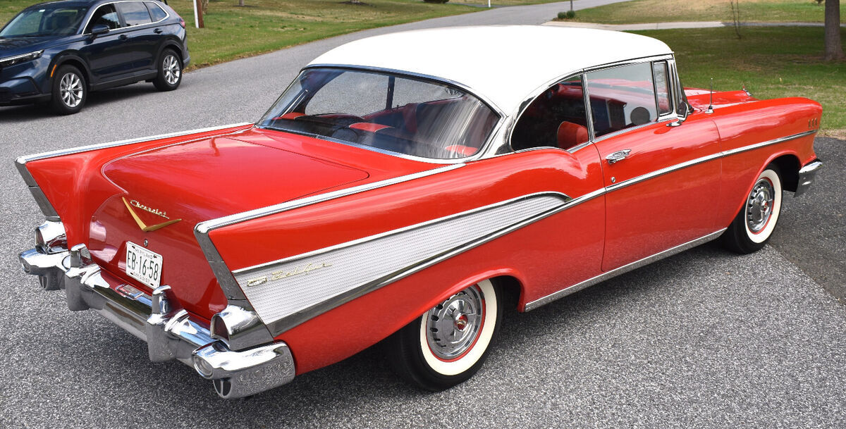 1957 Chevrolet Bel Air/150/210 Hardtop 283 ci 220 hp Numbers Match Restored - photo 9