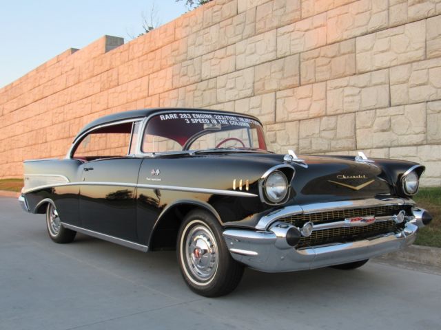 1957 Chevrolet Bel-Air 2 door hardtop V-8 Fuel Injection 1957 Chevrolet Bel Air/150/210