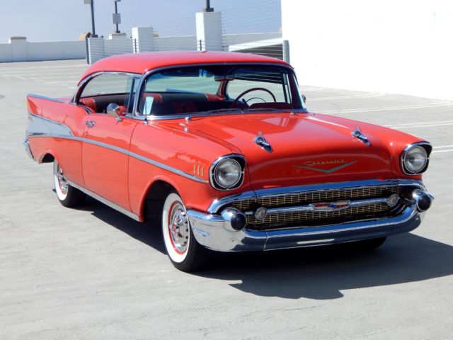 1957 Chevrolet Bel Air/150/210 Power Pack Hardtop Coupe - Automatic - Restored - photo 11