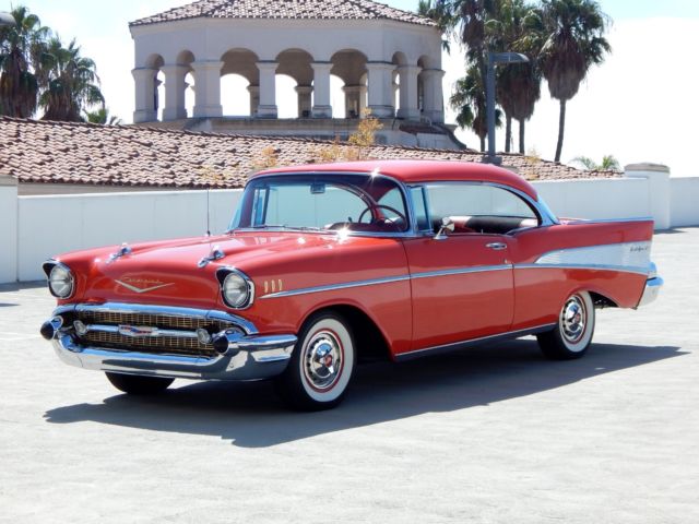 1957 Chevrolet Bel Air/150/210 Power Pack Hardtop Coupe - Automatic - Restored - photo 13