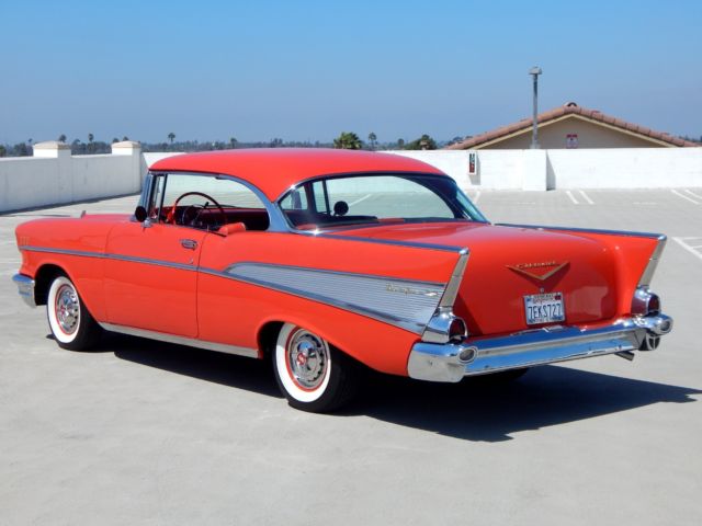 1957 Chevrolet Bel Air/150/210 Power Pack Hardtop Coupe - Automatic - Restored - photo 2
