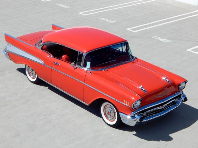 1957 Chevrolet Bel Air/150/210 Power Pack Hardtop Coupe - Automatic - Restored - photo 3