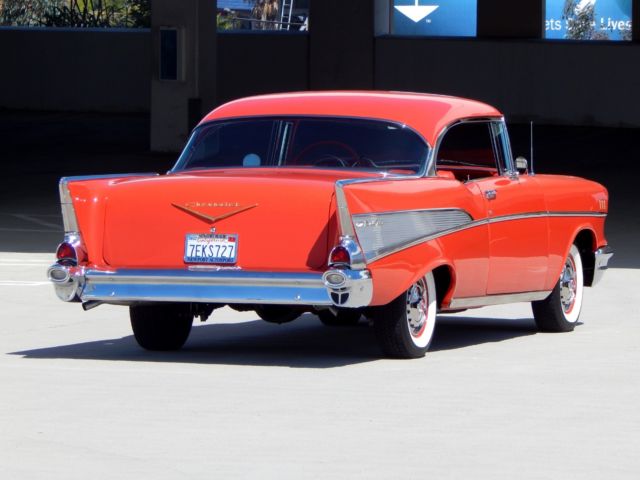 1957 Chevrolet Bel Air/150/210 Power Pack Hardtop Coupe - Automatic - Restored - photo 6