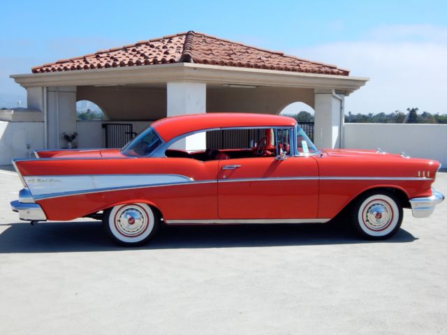1957 Chevrolet Bel Air/150/210 Power Pack Hardtop Coupe - Automatic - Restored - photo 9