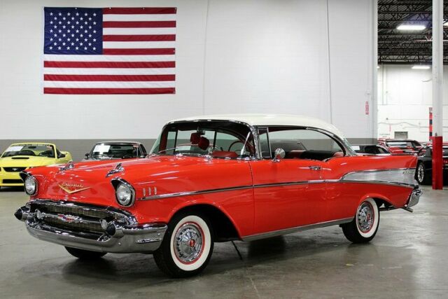 1957 Chevrolet Bel Air 228 Miles Red Coupe 283ci V8 Automatic 1957 Chevrolet Bel Air/150/210 --