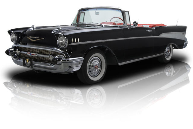 1957 Chevrolet Bel Air 2556 Miles Onyx Convertible 283 V8 2 Speed Automatic 1957 Chevrolet Bel Air/150/210 --