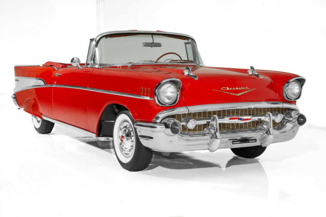 1957 Chevrolet Bel Air/150/210 283 Dual Quads Auto PS PB - photo 4