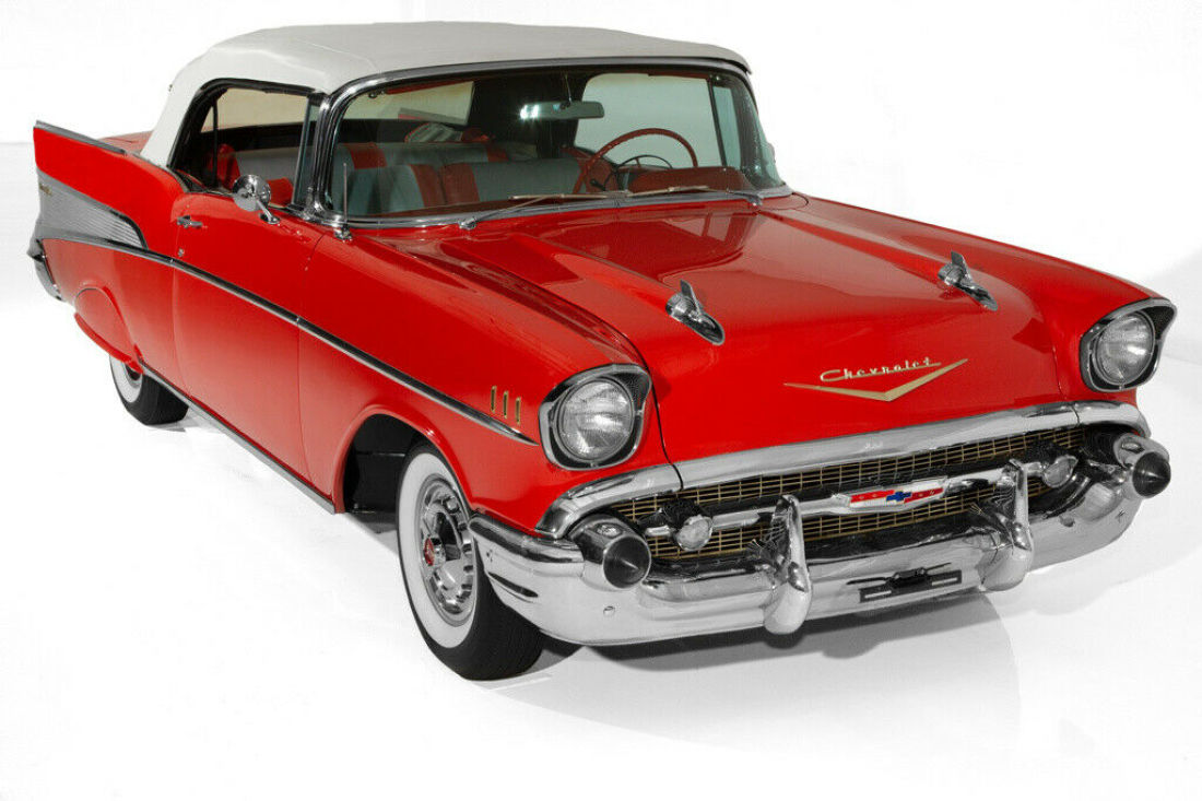 1957 Chevrolet Bel Air/150/210 283 Dual Quads Auto PS PB - photo 5