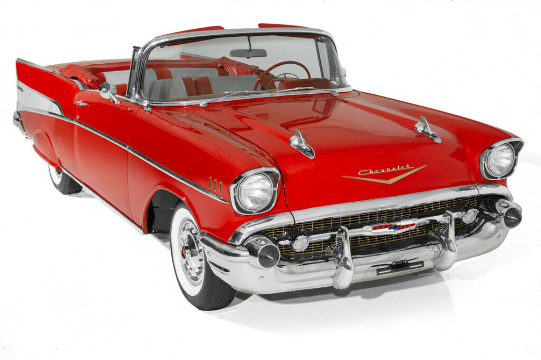 1957 Chevrolet Bel Air/150/210 283 Dual Quads Auto PS PB - photo 6