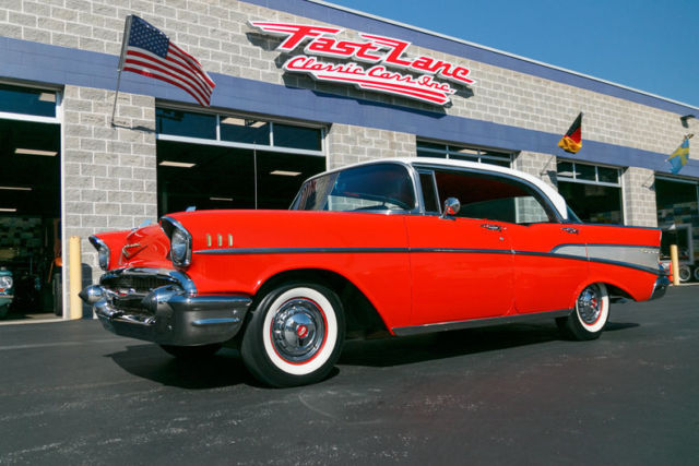 1957 Chevrolet Bel Air 4 Door Hardtop 283 V8 Correct Colors 1957 Chevrolet Bel Air/150/210 4 Door Hardtop