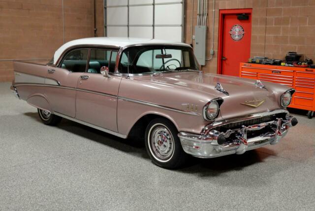 1957 CHEVROLET BEL AIR 4-DOOR HARDTOP Gorgeous Survivor LOADED w Factory Options 1957 Chevrolet Bel Air/150/210 4-Door Hardtop