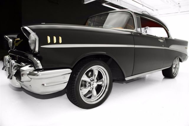 1957 Chevrolet Bel Air/150/210 Black 283 v8, Air Conditioning - photo 4