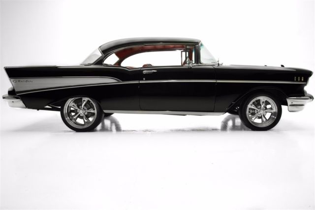 1957 Chevrolet Bel Air/150/210 Black 283 v8, Air Conditioning - photo 7