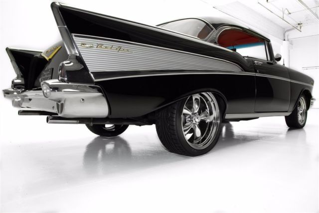 1957 Chevrolet Bel Air/150/210 Black 283 v8, Air Conditioning - photo 8