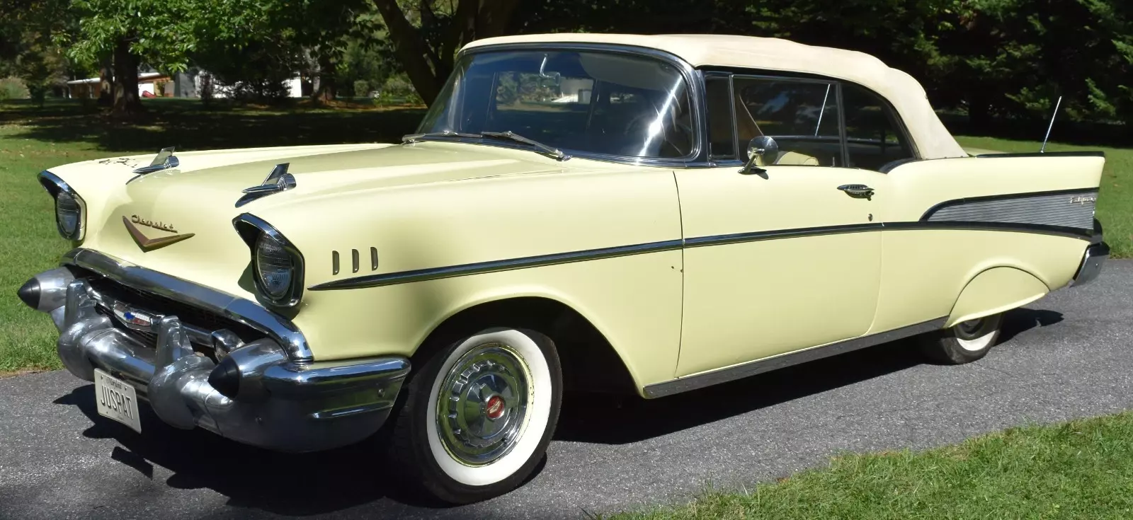 1957 Chevrolet Bel Air/150/210 Convertible 283 V8 #'s Matching Cruiser