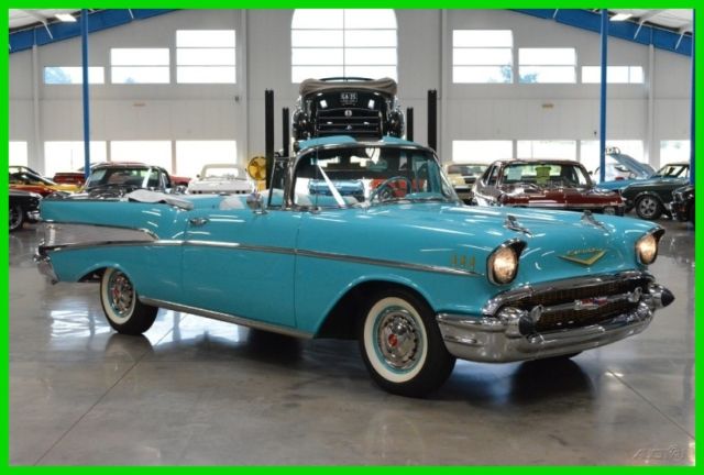 1957 Chevrolet Bel Air Convertible 283 V8 Automatic Numbers Correct Matching 57 1957 Chevrolet Bel Air/150/210 Convertible