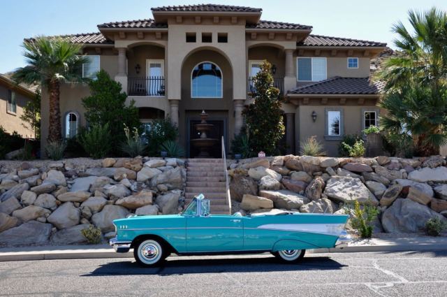 1957 CHEVROLET BEL AIR CONVERTIBLE - MINT! Rotisserie Restored To Factory Specs! 1957 Chevrolet Bel Air/150/210