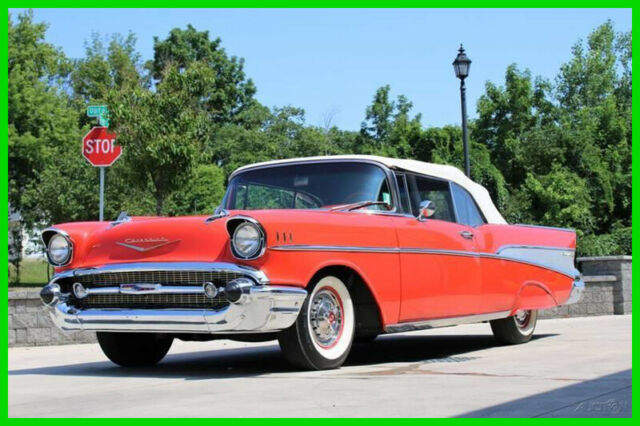 1957 Chevrolet Bel Air Convertible V8 283ci Dual Carburetor Batwing NO Reserve 1957 Chevrolet Bel Air/150/210 Bel Air Convertible