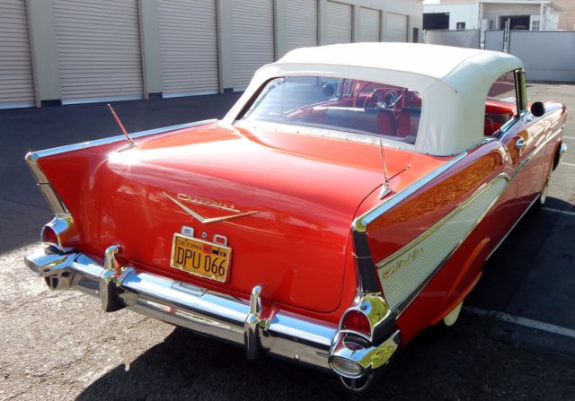 1957 Chevrolet Bel Air/150/210 Convertible with V8 Power Pack & Automatic Trans - photo 4