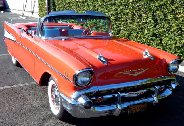1957 Chevrolet Bel Air/150/210 Convertible with V8 Power Pack & Automatic Trans - photo 8