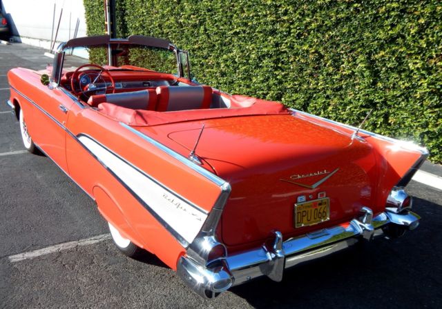 1957 Chevrolet Bel Air/150/210 Convertible with V8 Power Pack & Automatic Trans - photo 9