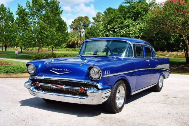1957 Chevrolet Bel Air/150/210 Custom Hotrod Beautiful Restoration! - photo 3