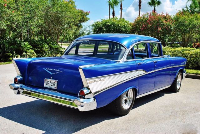 1957 Chevrolet Bel Air/150/210 Custom Hotrod Beautiful Restoration! - photo 4