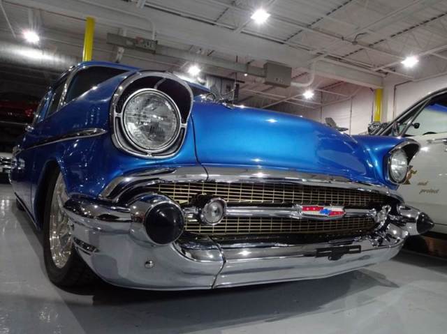 1957 Chevrolet Bel Air Custom Show Car Air Ride Ghost Flames 1957 Chevrolet Bel Air/150/210