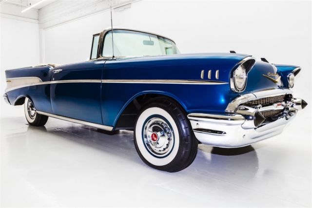 1957 Chevrolet Bel Air/150/210 Deep Blue, Power Pack 283