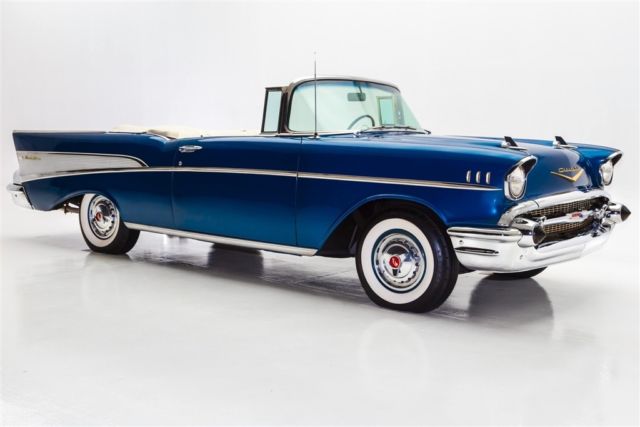 1957 Chevrolet Bel Air/150/210 Deep Blue, Power Pack 283 - photo 2