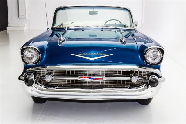 1957 Chevrolet Bel Air/150/210 Deep Blue, Power Pack 283 - photo 5