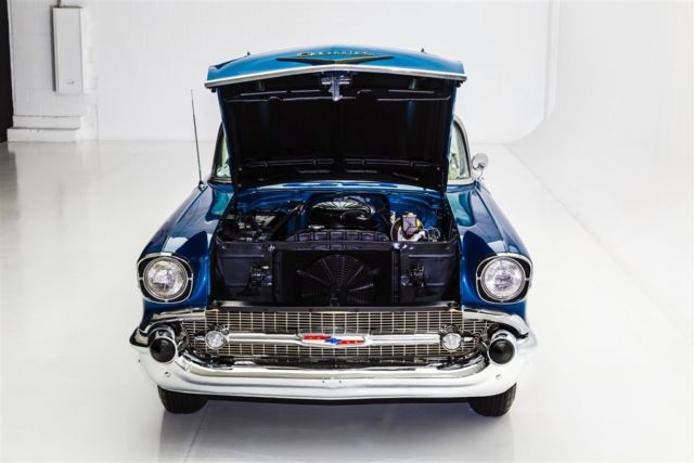 1957 Chevrolet Bel Air/150/210 Deep Blue, Power Pack 283 - photo 6