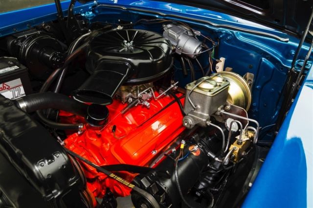 1957 Chevrolet Bel Air/150/210 Deep Blue, Power Pack 283 - photo 8