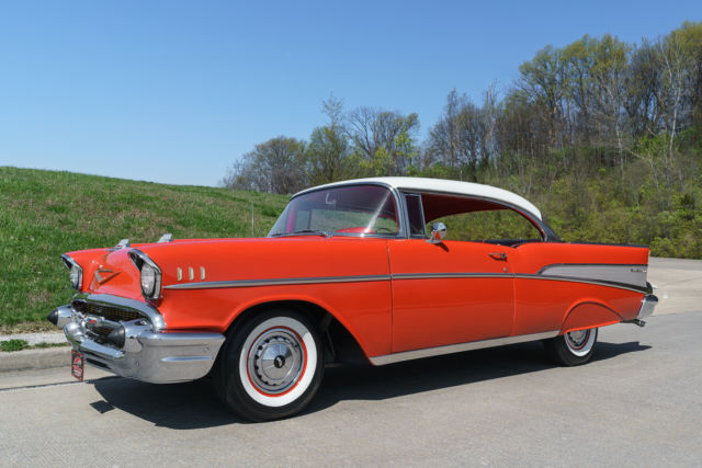 1957 Chevrolet Bel Air Frame Off Restoration 700R4 Transmission 1957 Chevrolet Bel Air/150/210 Hardtop