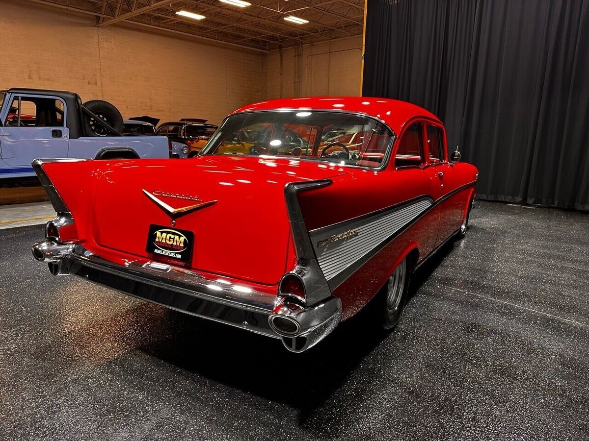 1957 Chevrolet Bel Air/150/210 FRAME OFF RESTORED PAINT IS SUPER SUPER NICE!!!! - photo 11