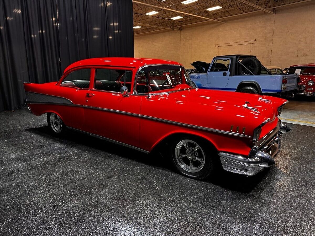 1957 Chevrolet Bel Air/150/210 FRAME OFF RESTORED PAINT IS SUPER SUPER NICE!!!! - photo 12