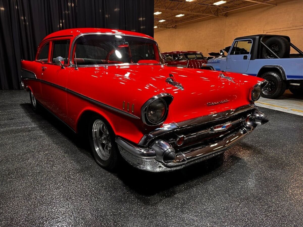 1957 Chevrolet Bel Air/150/210 FRAME OFF RESTORED PAINT IS SUPER SUPER NICE!!!! - photo 13