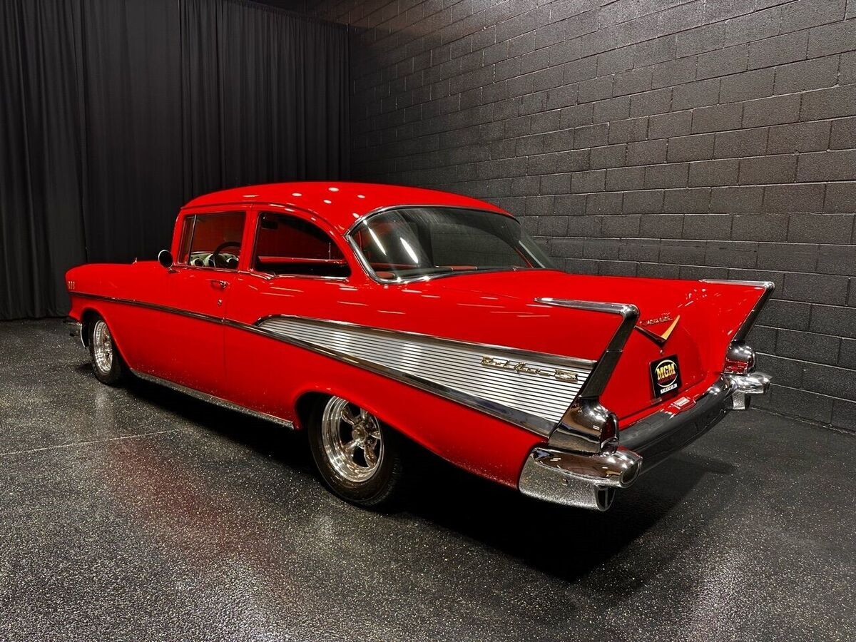 1957 Chevrolet Bel Air/150/210 FRAME OFF RESTORED PAINT IS SUPER SUPER NICE!!!! - photo 9